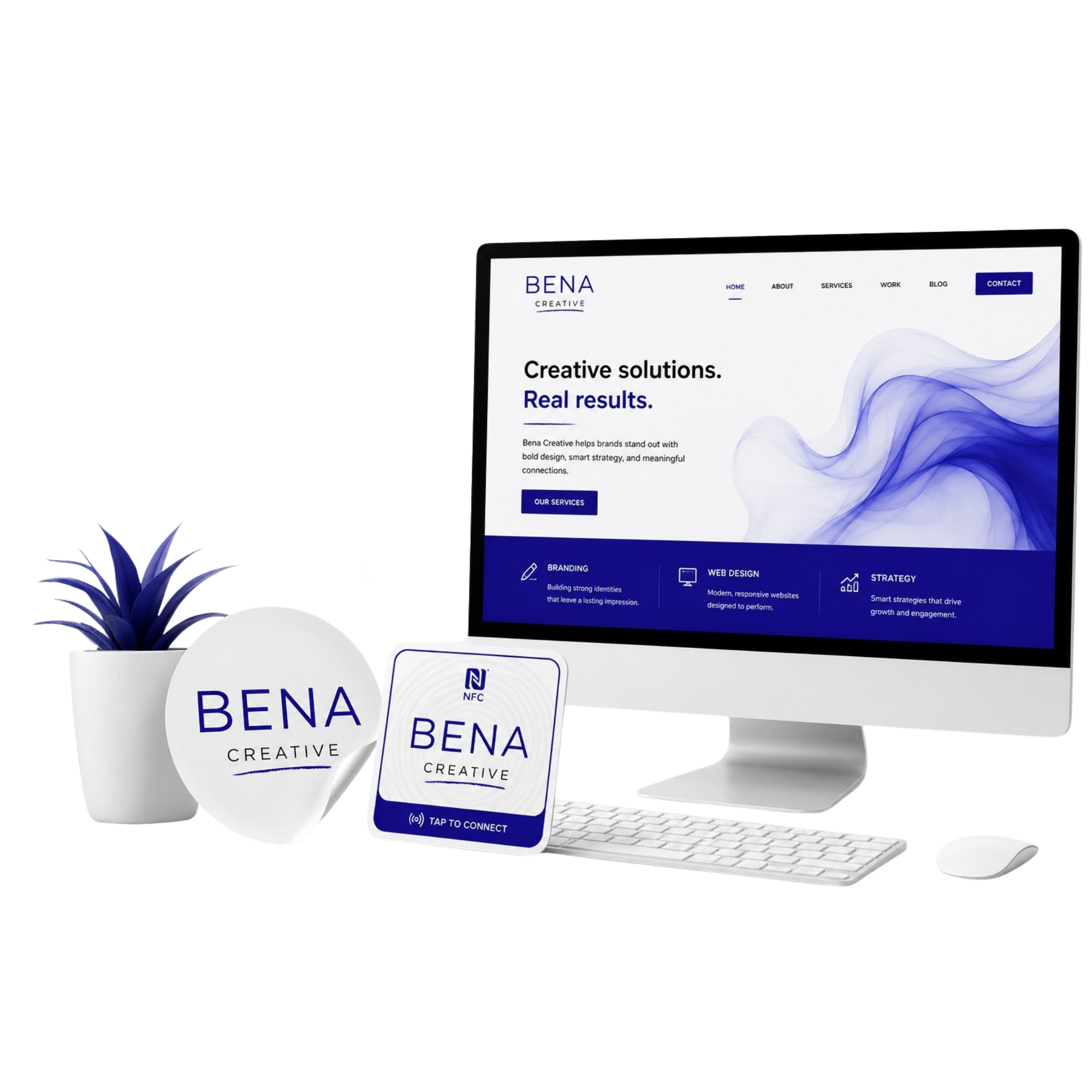 Bena Creative web design preview