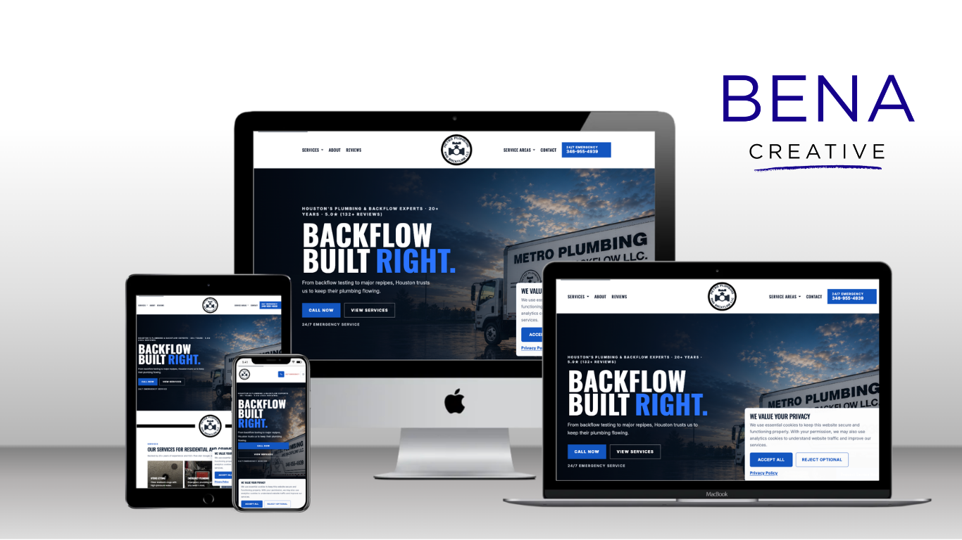 Metro Plumbing & Backflow LLC website